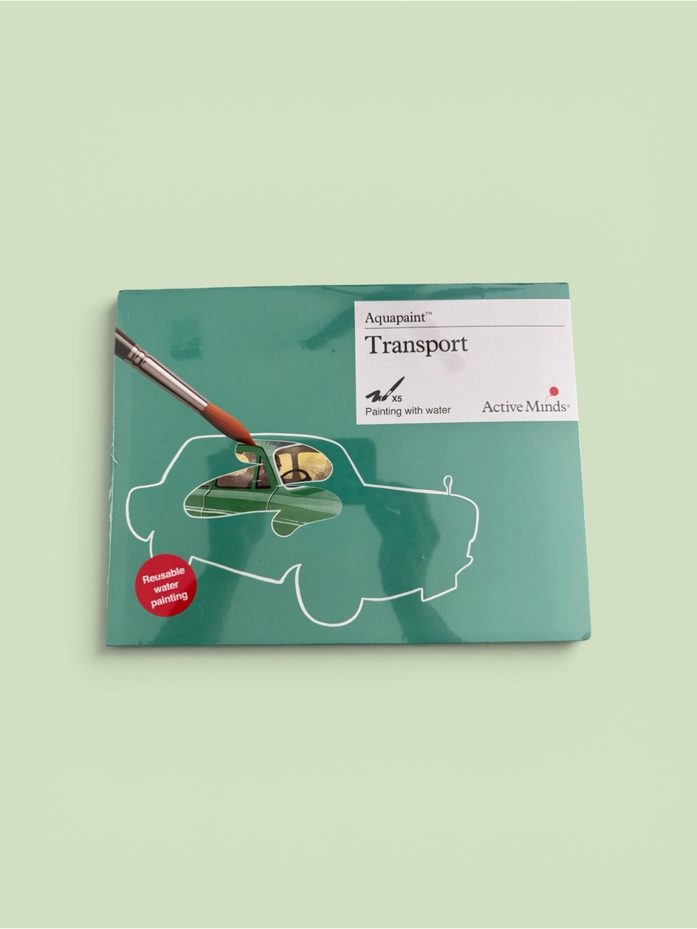 Aquapaint Transport Reusable Water Painting By Active Minds|Alzheimers/Dementia